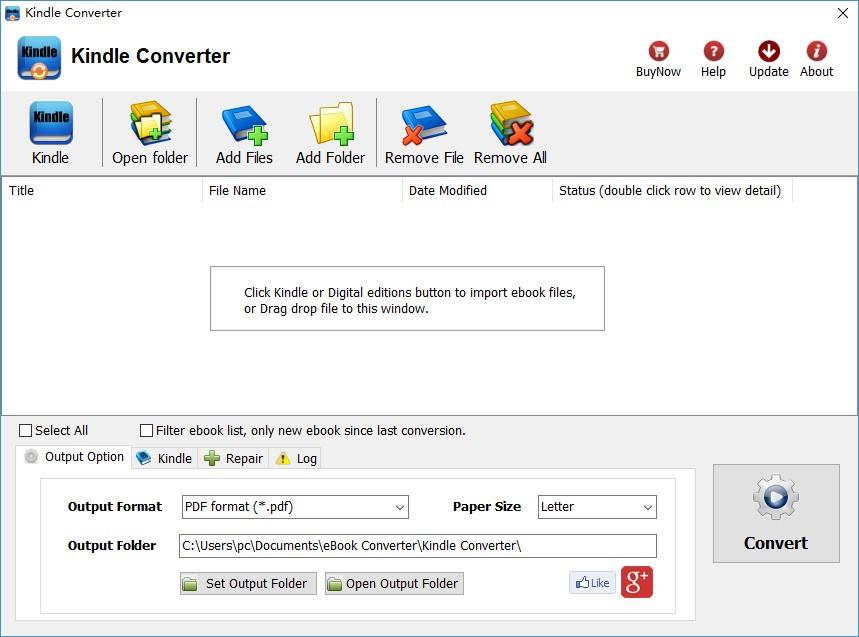 Kindle Converter下载,电子书转换器,电子书转PDF