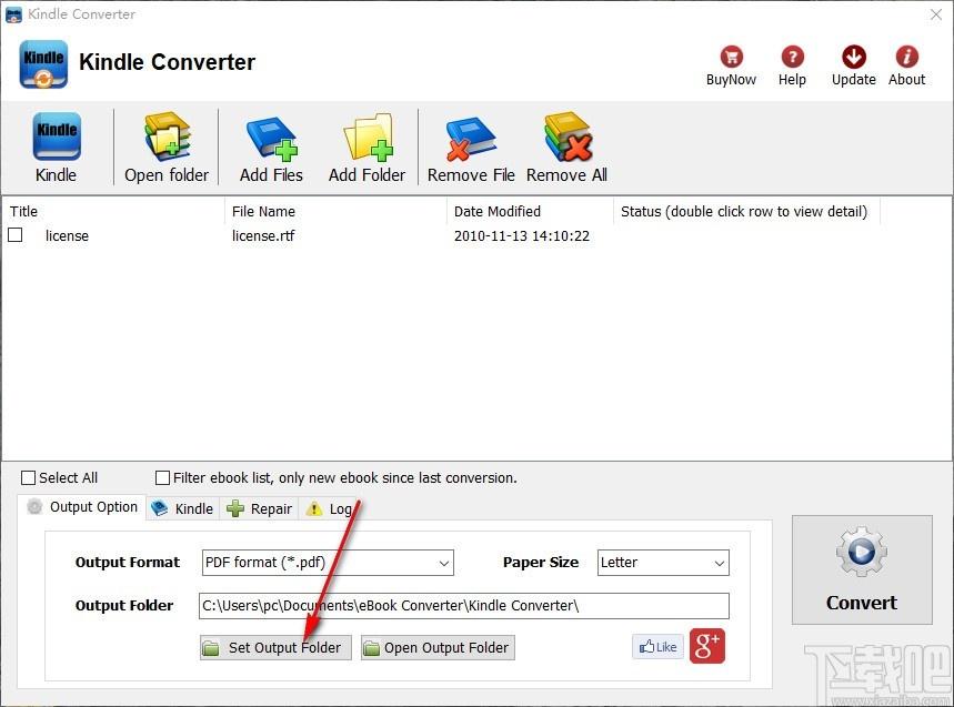 Kindle Converter下载,电子书转换器,电子书转PDF